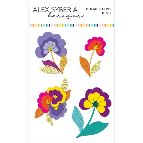 Alex Syberia Designs - Dies - Delicate Blooms 1 Alex Syberia Designs - Dies - Delicate Blooms