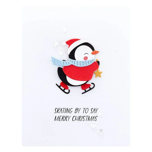 Spellbinders - Dancin' Collection - Etched Dies - Dancin' Penguin 5 Spellbinders - Dancin' Collection - Etched Dies - Dancin' Penguin