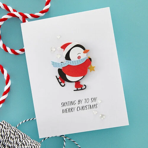 Spellbinders - Dancin' Collection - Etched Dies - Dancin' Penguin 6 Spellbinders - Dancin' Collection - Etched Dies - Dancin' Penguin