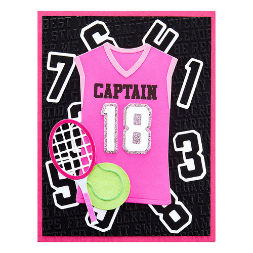 Spellbinders - Game Day Collection - Etched Dies - Jersey Numbers