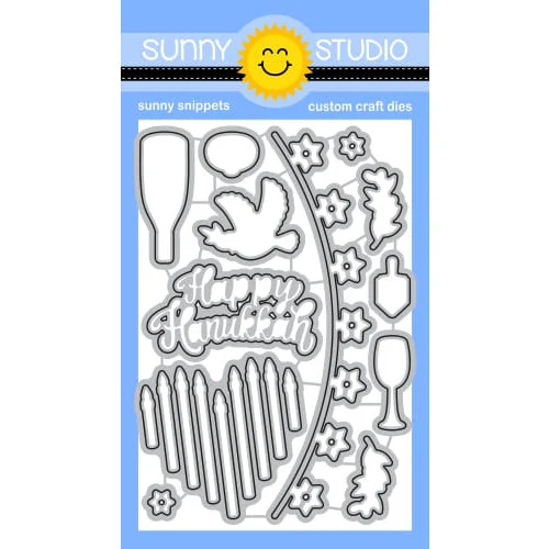 Sunny Studio Stamps - Sunny Snippets - Craft Dies - Love and Light 1 Sunny Studio Stamps - Sunny Snippets - Craft Dies - Love and Light