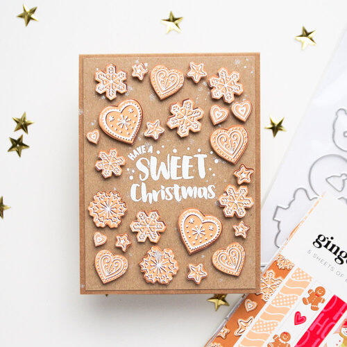 Scrapbook.com - Gingerbread - Patterned Cardstock Paper Pad - Double Sided - 6x8 - 40 Sheets 10 Scrapbook.com - Gingerbread - Patterned Cardstock Paper Pad - Double Sided - 6x8 - 40 Sheets