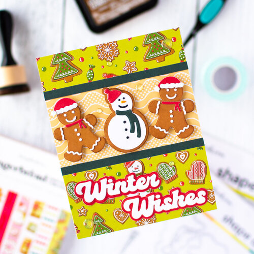 Scrapbook.com - Gingerbread - Patterned Cardstock Paper Pad - Double Sided - 6x8 - 40 Sheets 8 Scrapbook.com - Gingerbread - Patterned Cardstock Paper Pad - Double Sided - 6x8 - 40 Sheets