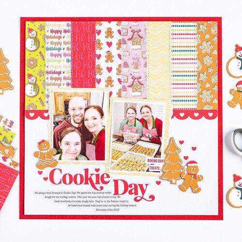 Scrapbook.com - Gingerbread - Patterned Cardstock Paper Pad - Double Sided - 6x8 - 40 Sheets 9 Scrapbook.com - Gingerbread - Patterned Cardstock Paper Pad - Double Sided - 6x8 - 40 Sheets