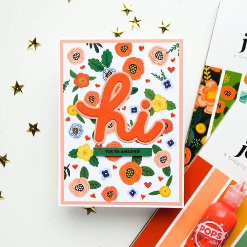Scrapbook.com - Joyful Bundle - Dies, Paper, Stamp 11 Scrapbook.com - Joyful Bundle - Dies, Paper, Stamp
