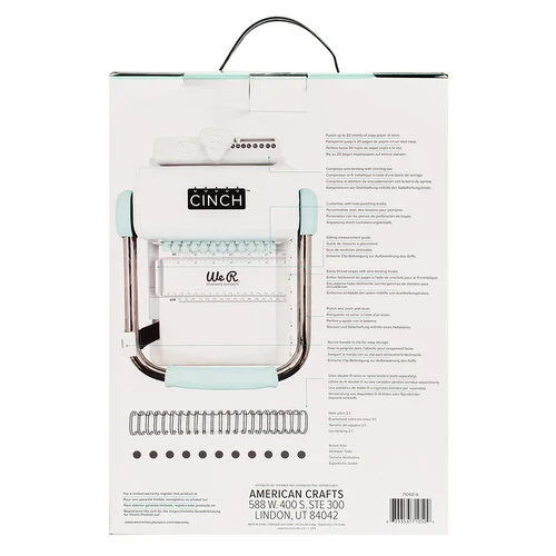 We R Makers - The Cinch Collection - Cinch Binding Tool - Spiral - Version 2 2 We R Makers - The Cinch Collection - Cinch Binding Tool - Spiral - Version 2