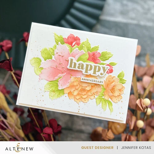 Altenew - Embossing Folder - 3D - Bold Bouquet 2 Altenew - Embossing Folder - 3D - Bold Bouquet