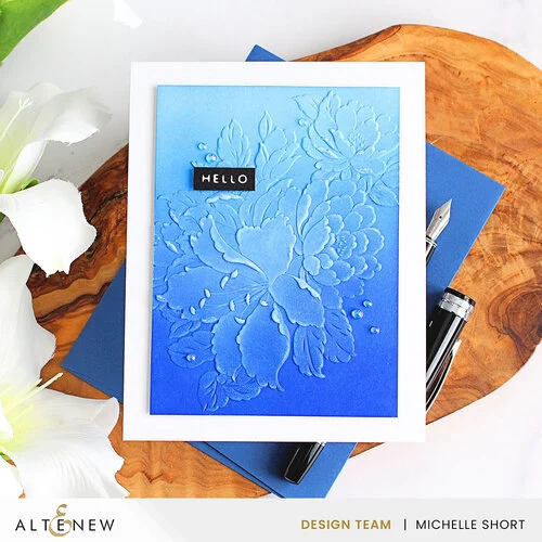 Altenew - Embossing Folder - 3D - Bold Bouquet 4 Altenew - Embossing Folder - 3D - Bold Bouquet