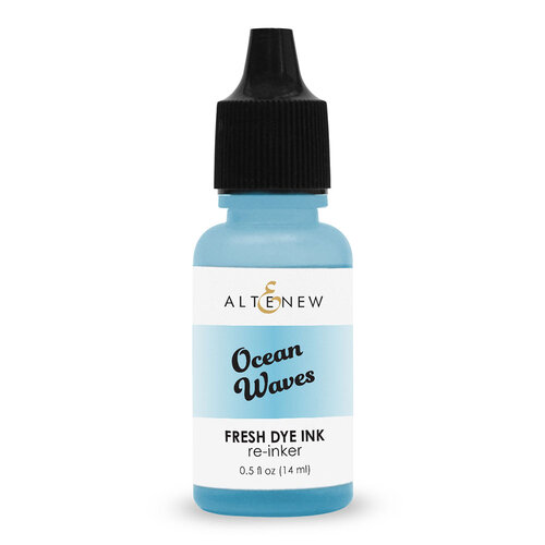 Altenew - Fresh Dye Ink Reinker - Ocean Waves 1 Altenew - Fresh Dye Ink Reinker - Ocean Waves
