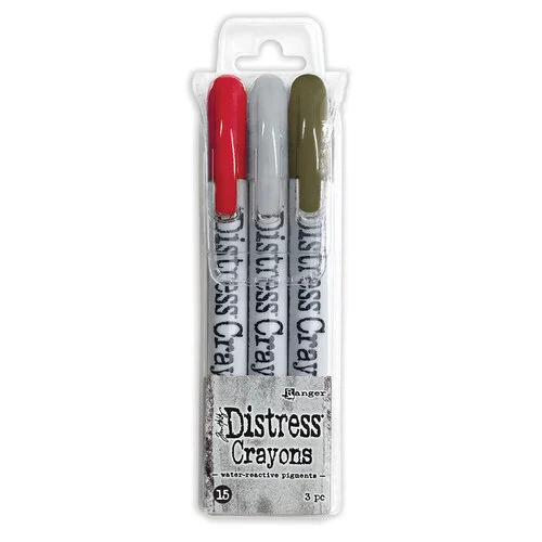Ranger Ink - Tim Holtz - Distress Crayons - Set 15 1 Ranger Ink - Tim Holtz - Distress Crayons - Set 15