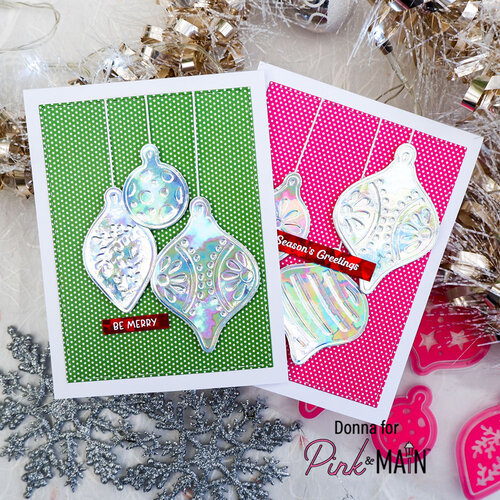 Pink and Main - Emboss and Cut Folder - Ornaments 4 Pink and Main - Emboss and Cut Folder - Ornaments