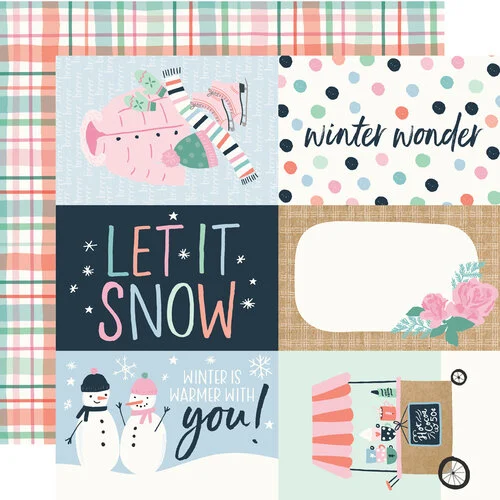 Simple Stories - Winter Wonder Collection - 12 x 12 Double Sided Paper - 4 x 6 Elements 1 Simple Stories - Winter Wonder Collection - 12 x 12 Double Sided Paper - 4 x 6 Elements