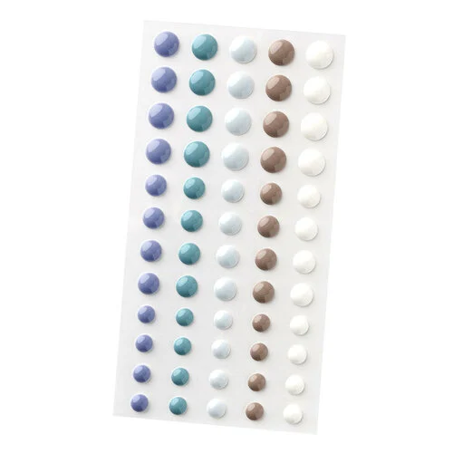 American Crafts - Hello Little Boy Collection - Enamel Dots 2 American Crafts - Hello Little Boy Collection - Enamel Dots