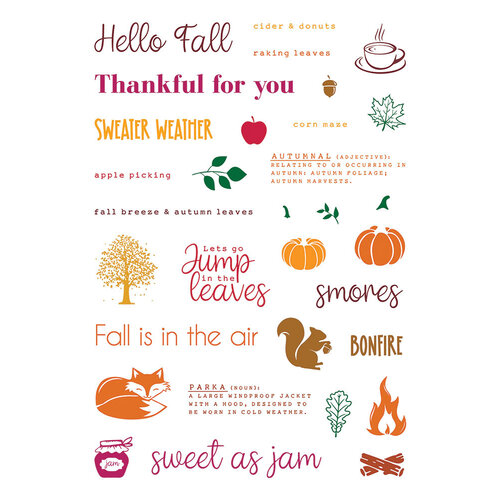 LDRS Creative - Clear Photopolymer Stamps - Cooler Days Collage 1 LDRS Creative - Clear Photopolymer Stamps - Cooler Days Collage
