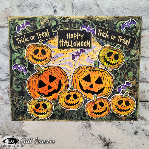 Visible Image - Clear Photopolymer Stamps - Happy Halloween