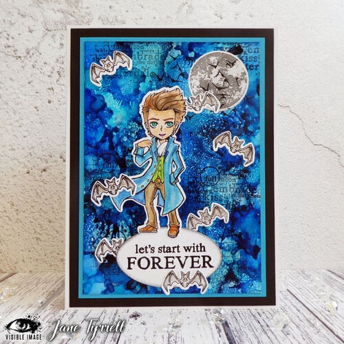 Visible Image - Clear Photopolymer Stamps - Forever Edward
