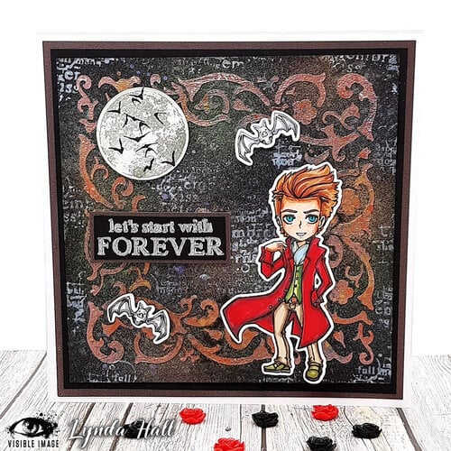Visible Image - Clear Photopolymer Stamps - Forever Edward