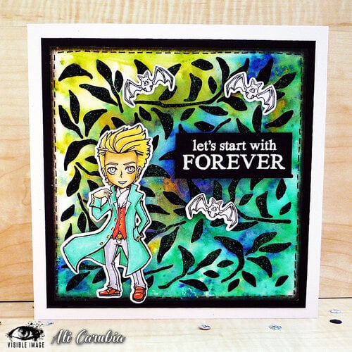 Visible Image - Clear Photopolymer Stamps - Forever Edward