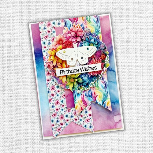 Paper Rose - 6 x 6 Collection Pack - Rainbow Twirl 2