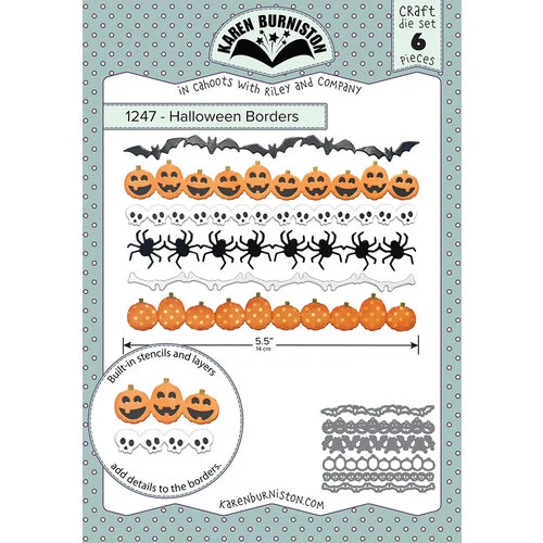 Karen Burniston - Craft Dies - Halloween Borders