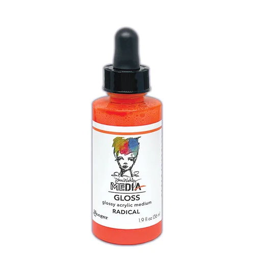 Ranger Ink - Dina Wakley Media - Gloss Drops - Radical 1 Ranger Ink - Dina Wakley Media - Gloss Drops - Radical