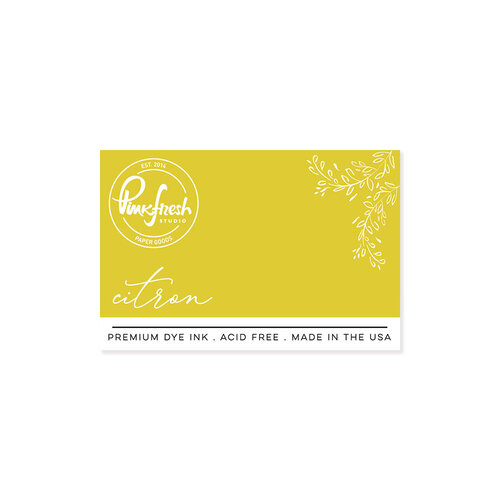 Pinkfresh Studio - Premium Dye Ink Pad - Citron 1 Pinkfresh Studio - Premium Dye Ink Pad - Citron