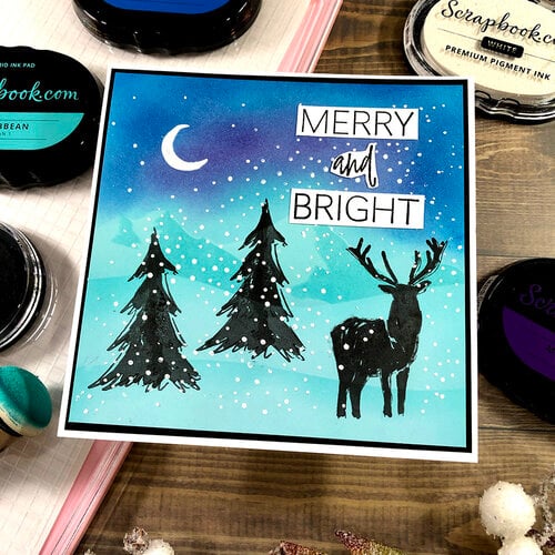 Sizzix - Clear Stamps - Forest Deer 4 Sizzix - Clear Stamps - Forest Deer