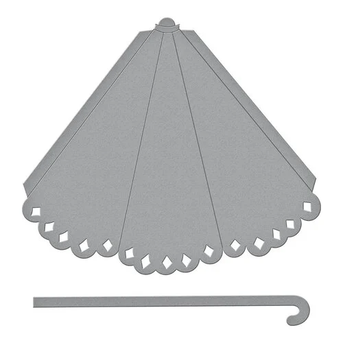 Spellbinders - Etched Dies - Garden Parasol