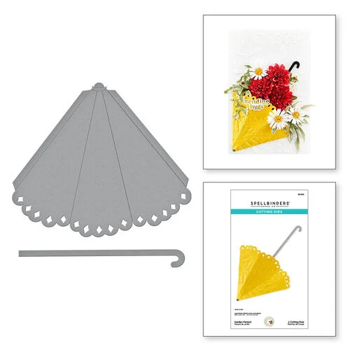 Spellbinders - Etched Dies - Garden Parasol