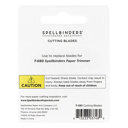 Spellbinders - Card Shoppe Essentials Collection - Replacement Cutting Blades