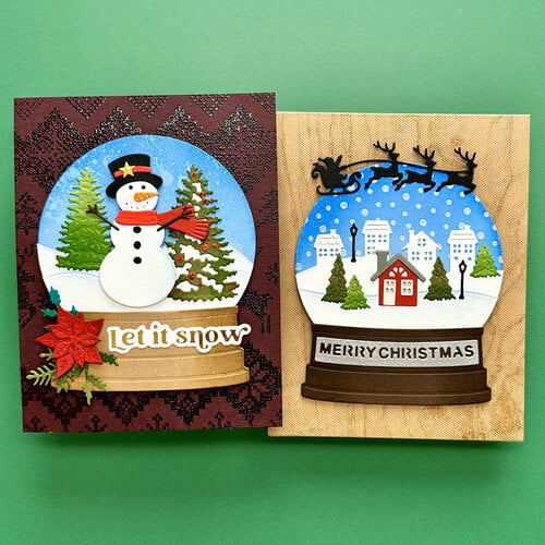 Spellbinders - Simon Hurley - Snow Globes Collection - Etched Dies - Simon's Snow Globe