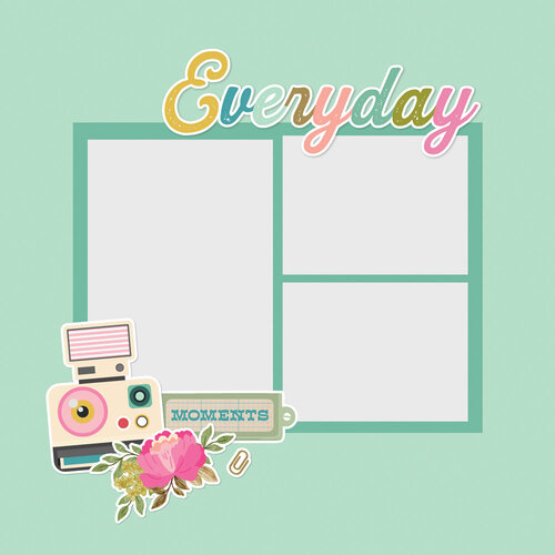 Simple Stories - Simple Pages Collection - Page Pieces - Noteworthy