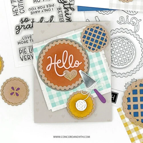 Concord and 9th - Clear Photopolymer Stamps - Sweet as Pie 2 Concord and 9th - Clear Photopolymer Stamps - Sweet as Pie