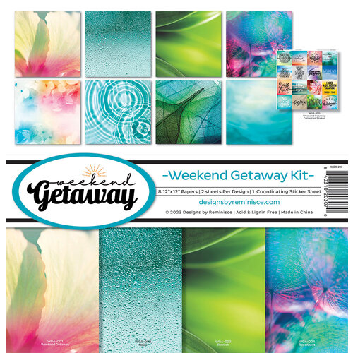 Reminisce - Weekend Getaway Collection - 12 x 12 Collection Kit 1 Reminisce - Weekend Getaway Collection - 12 x 12 Collection Kit