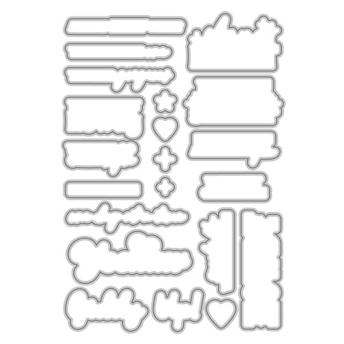 Scrapbook.com - Coordinating Die Set - Howdy and Yeehaw