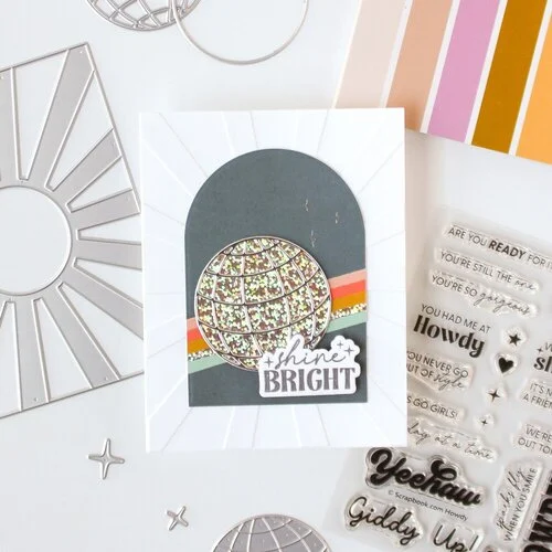 Scrapbook.com - Coordinating Die Set - Howdy and Yeehaw