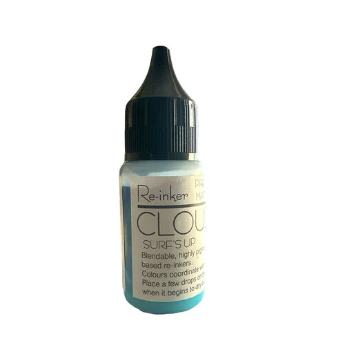 Lisa Horton Crafts - Cloud 9 - Premium Dye Based Ink - Matte Blending Ink - Reinker - Surf's Up 1 Lisa Horton Crafts - Cloud 9 - Premium Dye Based Ink - Matte Blending Ink - Reinker - Surf's Up
