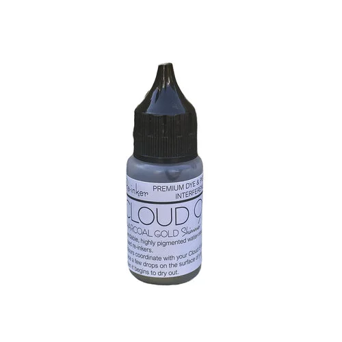 Lisa Horton Crafts - Cloud 9 - Metallic Interference Ink - Reinker - Charcoal Gold 1 Lisa Horton Crafts - Cloud 9 - Metallic Interference Ink - Reinker - Charcoal Gold