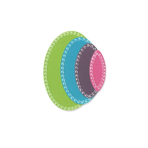 Sizzix - Stacey Park - Fanciful Framelits Dies - Classic Ovals 3 Sizzix - Stacey Park - Fanciful Framelits Dies - Classic Ovals