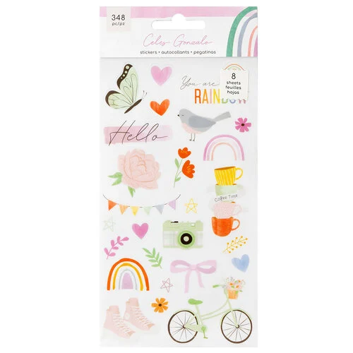Celes Gonzalo - Rainbow Avenue Collection - Sticker Book