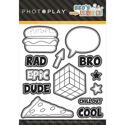 PhotoPlay - Bro's Amazing Collection - Etched Dies 1 PhotoPlay - Bro's Amazing Collection - Etched Dies
