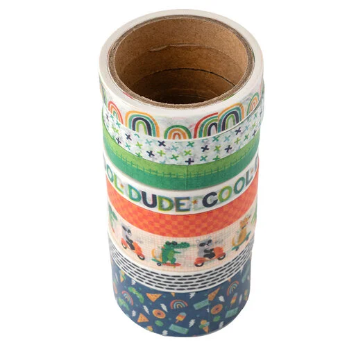 Pebbles - Cool Boy Collection - Washi Tape