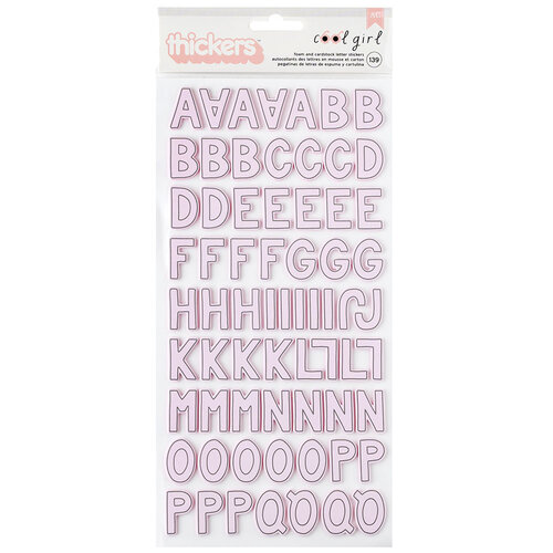 Pebbles - Cool Girl Collection - Thickers - Alpha