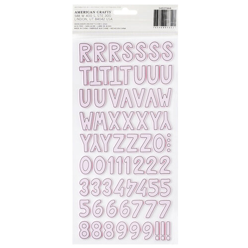 Pebbles - Cool Girl Collection - Thickers - Alpha