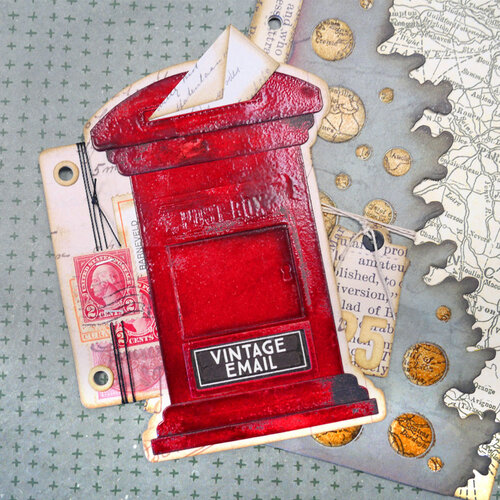 Elizabeth Craft Designs - You've Got Mail Collection - Dies - Post Mailbox 2 Elizabeth Craft Designs - You've Got Mail Collection - Dies - Post Mailbox