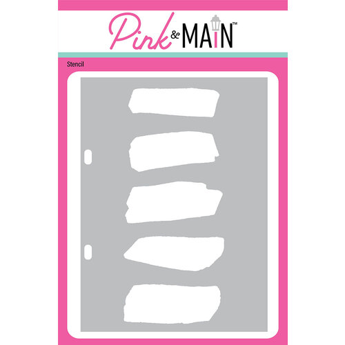 Pink and Main - Stencils - Brush Strokes