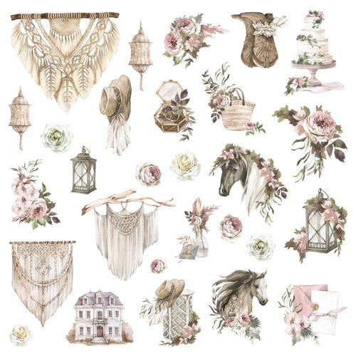 Prima - Bohemian Heart Collection - Ephemera