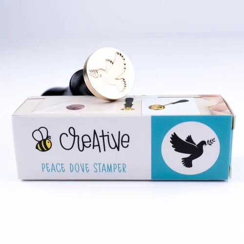 Honey Bee Stamps - Bee Creative - Wax Stamper - Peace Dove 2 Honey Bee Stamps - Bee Creative - Wax Stamper - Peace Dove