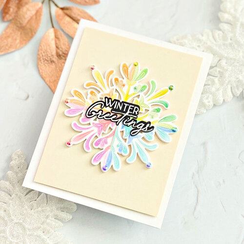 Pinkfresh Studio - Essentials Collection - Dies - Folk Snowflake