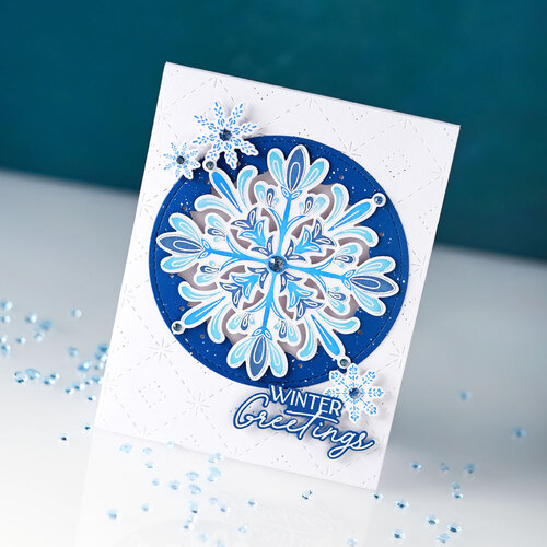 Pinkfresh Studio - Essentials Collection - Dies - Folk Snowflake